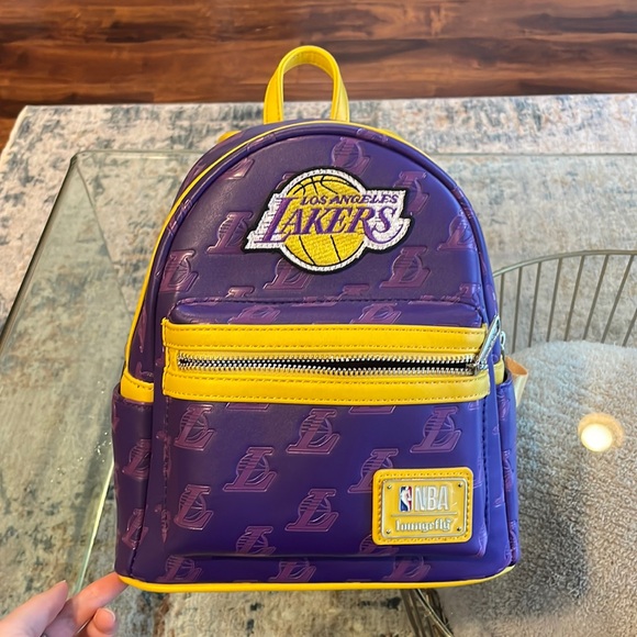 NBA Lakers Loungefly Backpack - Picture 1 of 5